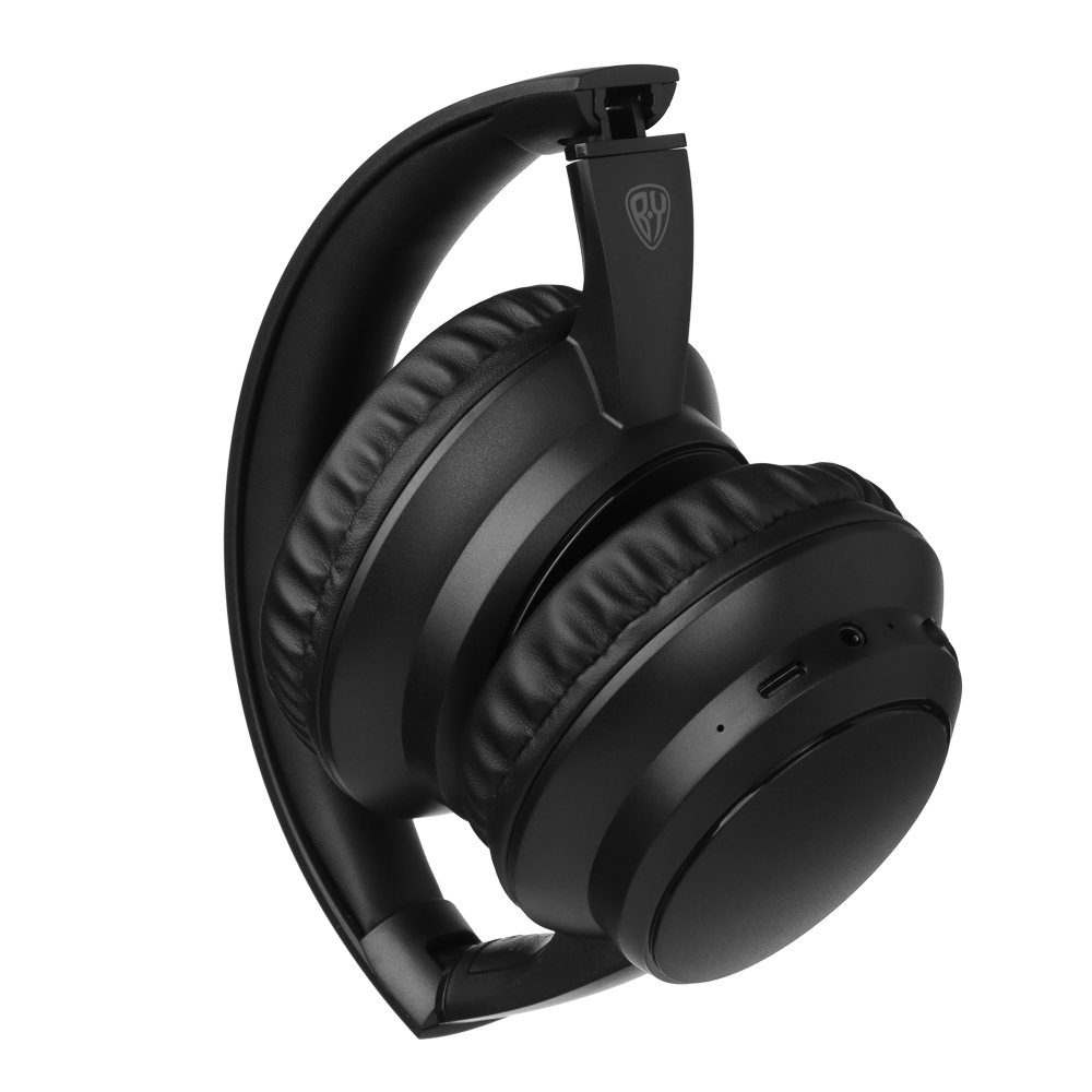 Наушники беспроводные полноразмерные BY AirBeats, 200мАч, BT5.4, чёрный, арт.№ 410-111