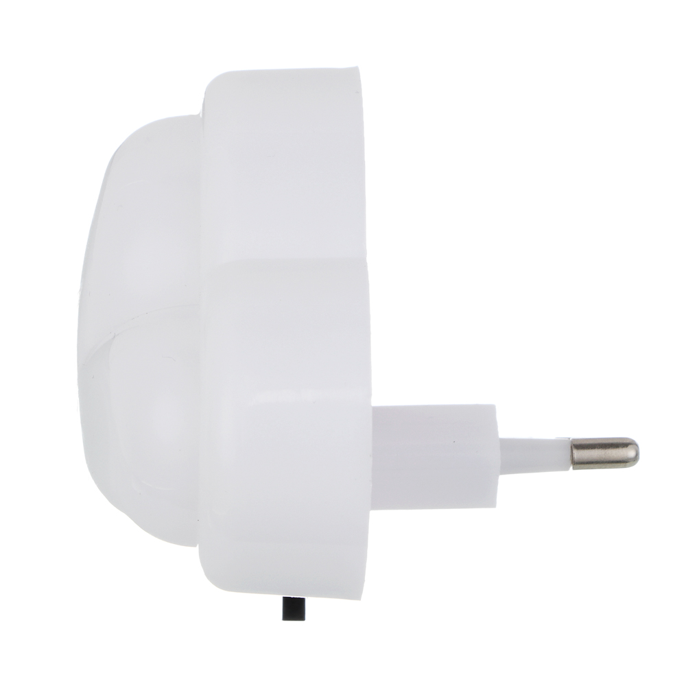 Светильник-ночник в розетку BY Облако светодиодный, 1Вт, 10см, 230В, пластик, белый, арт.№ 417-187