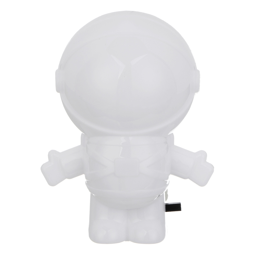 Светильник-ночник в розетку BY Космонавт светодиодный, 1Вт, 9см, 230В, пластик, белый, арт.№ 417-189