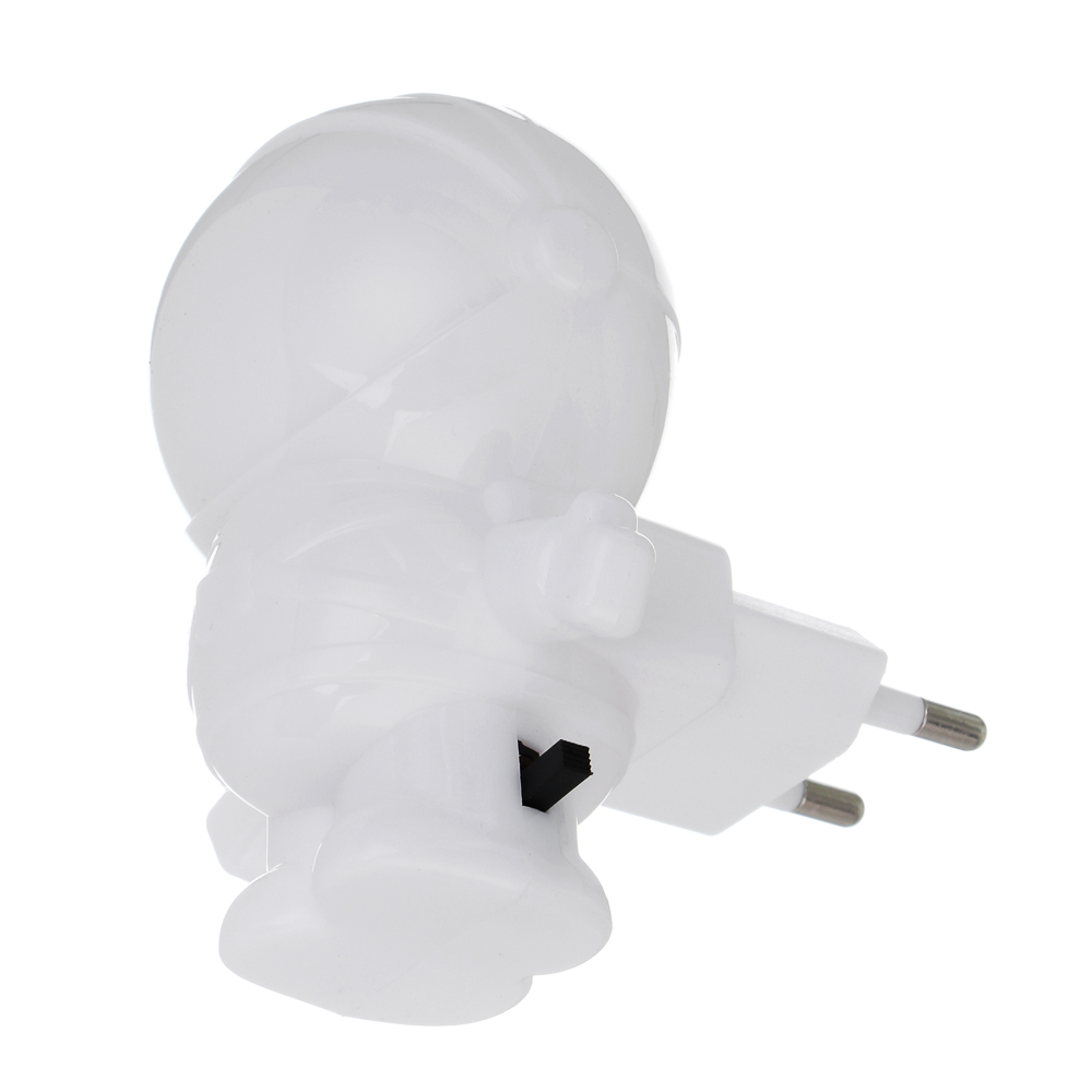 Светильник-ночник в розетку BY Космонавт светодиодный, 1Вт, 9см, 230В, пластик, белый, арт.№ 417-189