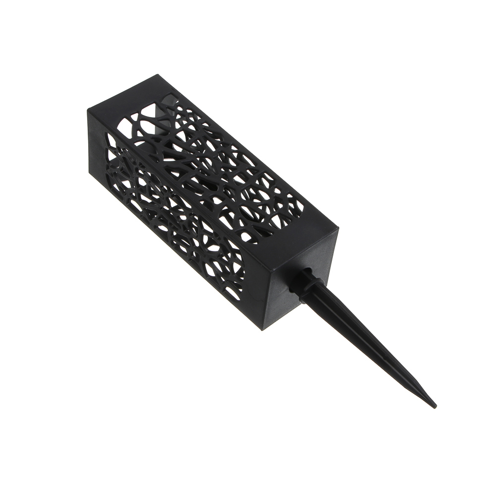 Вазон ритуальный с колышком тм INBLOOM, 6х28 см, пластик, арт.№ 164-399