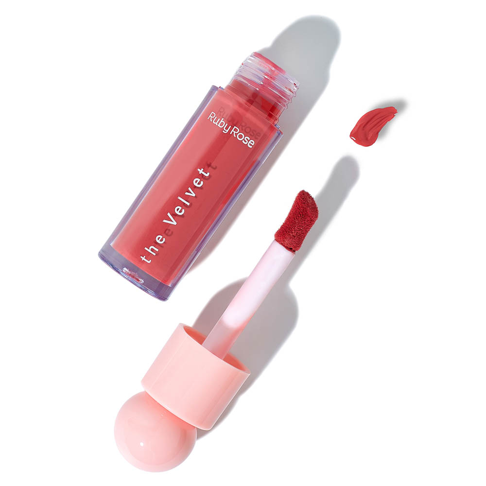 Блеск для губ бархат RUBY ROSE, 4,2мл, цвет 01, 04, 07, 09, 11 п-роз, 12, спел мал, 4.2мл, арт.№ 330-678