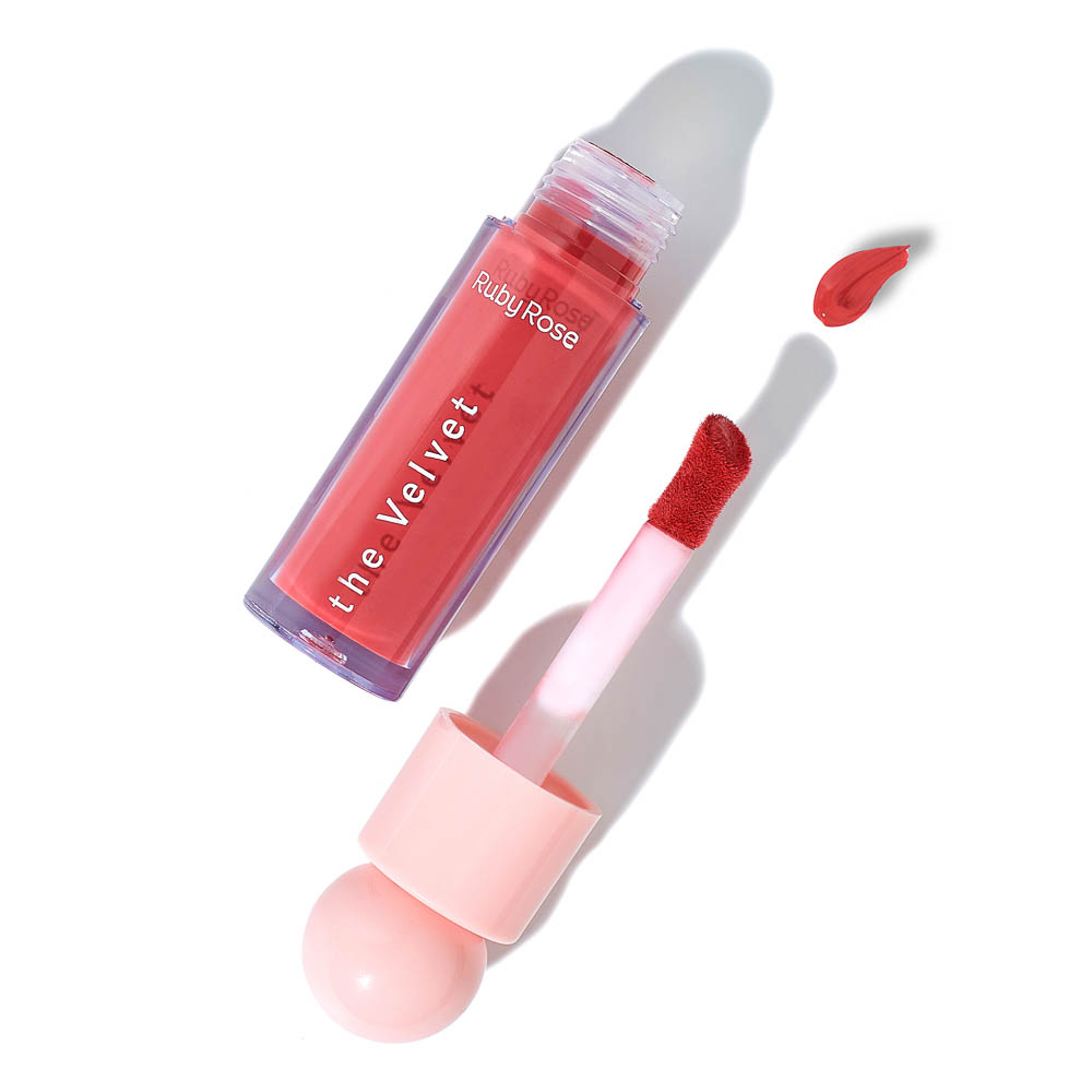 Блеск для губ бархат RUBY ROSE, 4,2мл, цвет 01, 04, 07, 09, 11 п-роз, 12, спел мал, 4.2мл, арт.№ 330-678