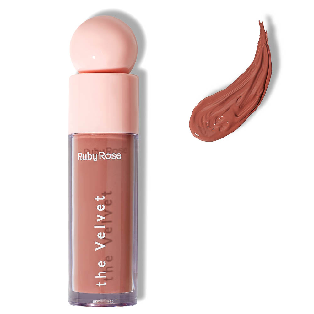 Блеск для губ бархат RUBY ROSE, 4,2мл, цвет 01, 04, 07, 09, 11 п-роз, 12, спел мал, 4.2мл, арт.№ 330-678