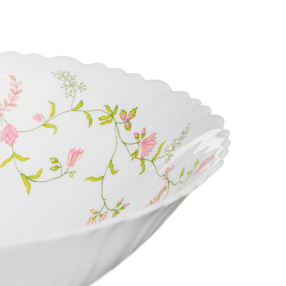 MILLIMI Клавель Салатник опаловое стекло 24см, арт.№ 818-005