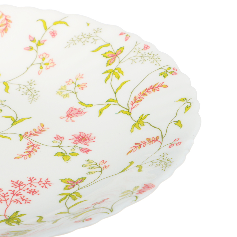 MILLIMI Клавель Тарелка десертная опаловое стекло 19см, арт.№ 818-006