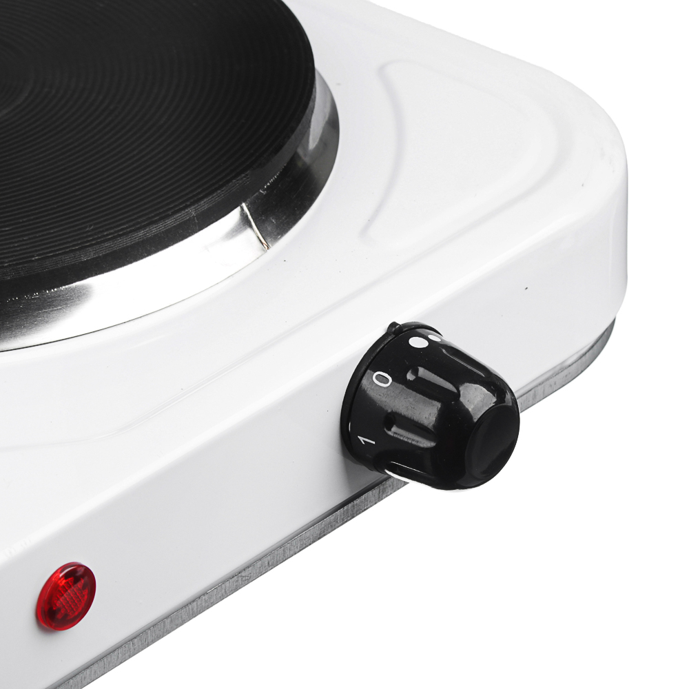 LEBEN Плитка электрическая двухконфорочная 2000Вт нагр. эл. диск d15,5см, арт.№ 475-036