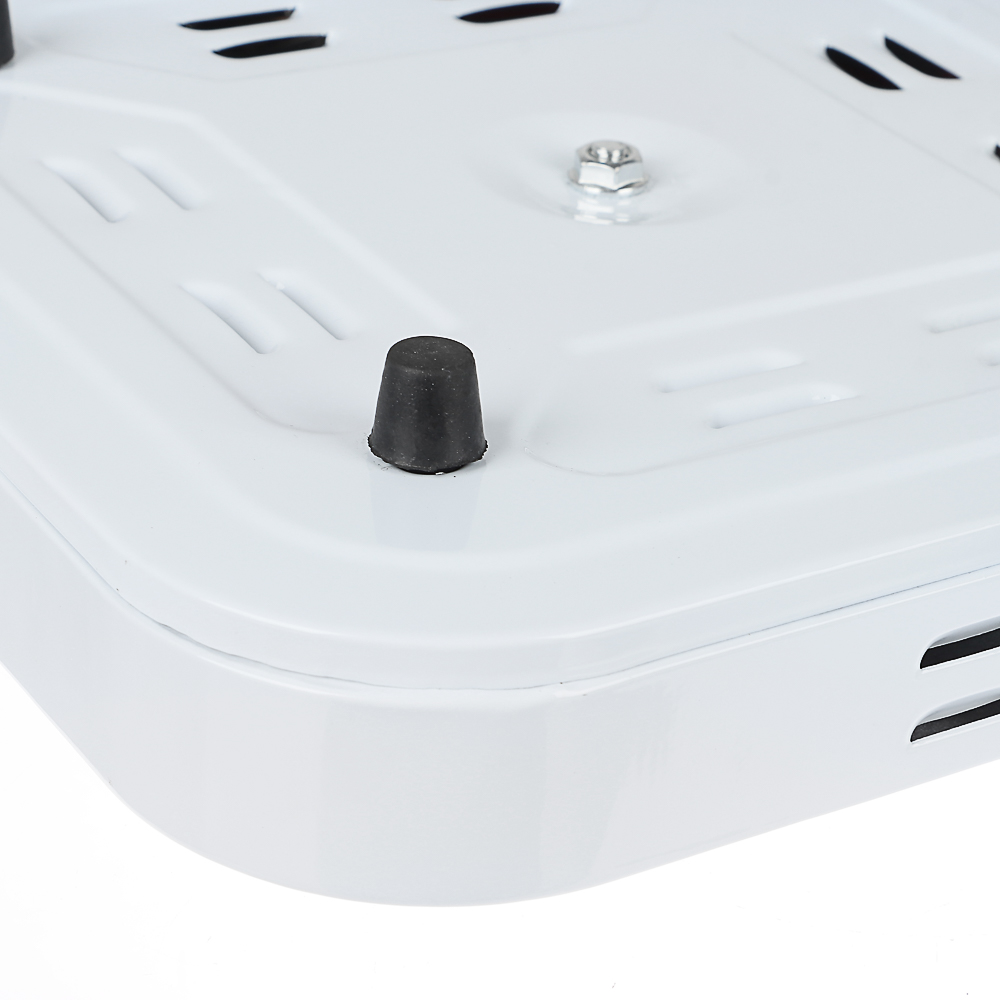 LEBEN Плитка электрическая двухконфорочная 2000Вт нагр. эл. спираль d14cм, F011, арт.№ 475-037