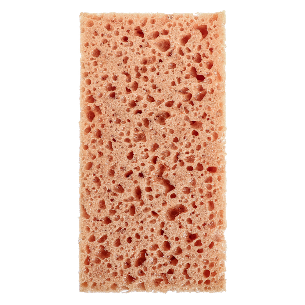 ЕРМАК Губка поролоновая Кирпич ОПТИМА, 19х10х5см, крупнопористая, арт.№ 728-001
