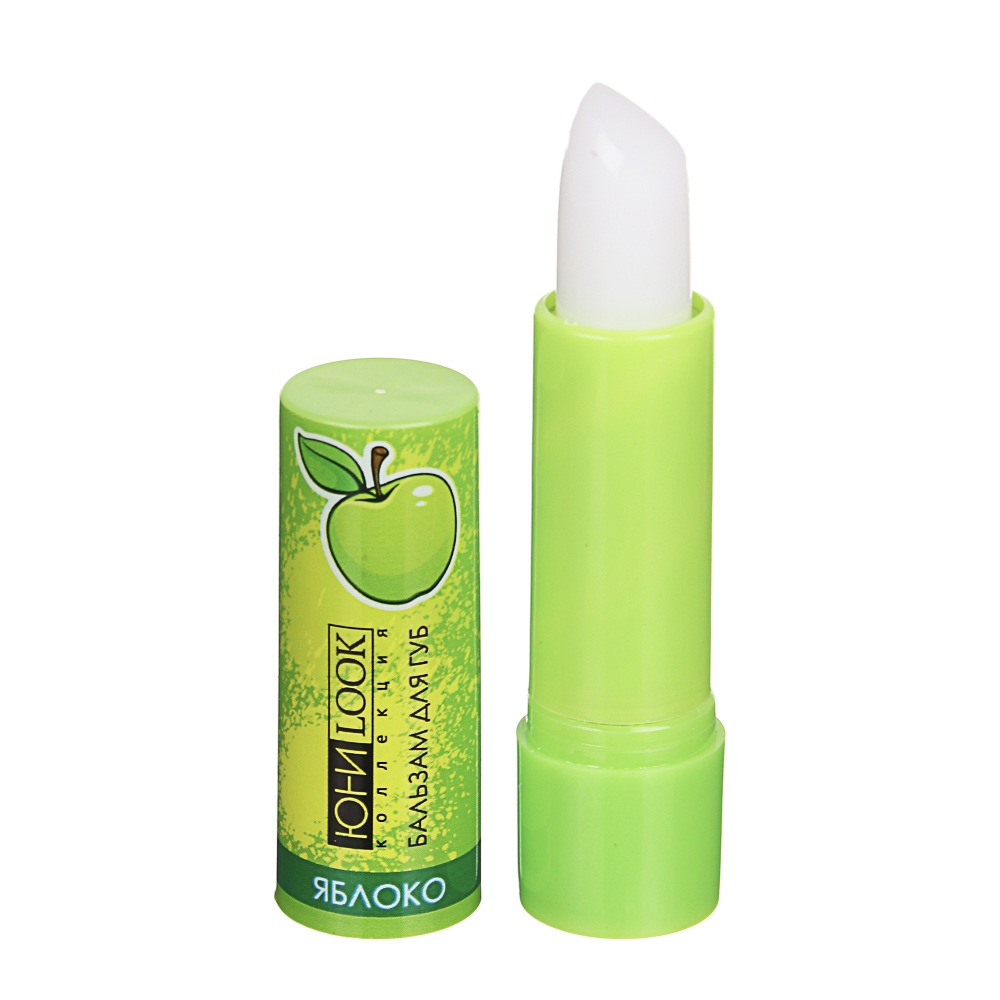 Бальзам для губ тм ЮL, 3,5г, яблоко, персик, малина, клубника, арт.№ 330-402