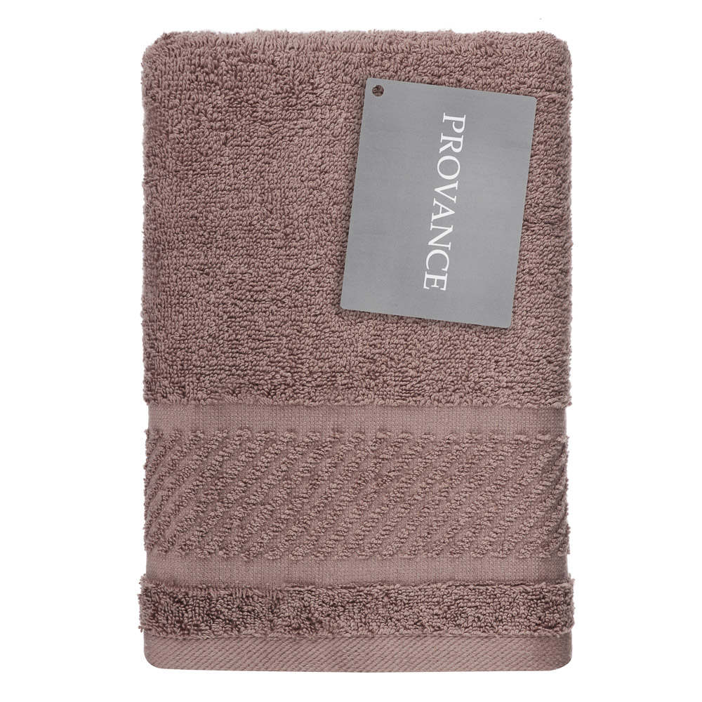 PROVANCE Виана Полотенце махровое, 100% хлопок, 50х90см, 450гр/м, капучино, арт.№ 484-010