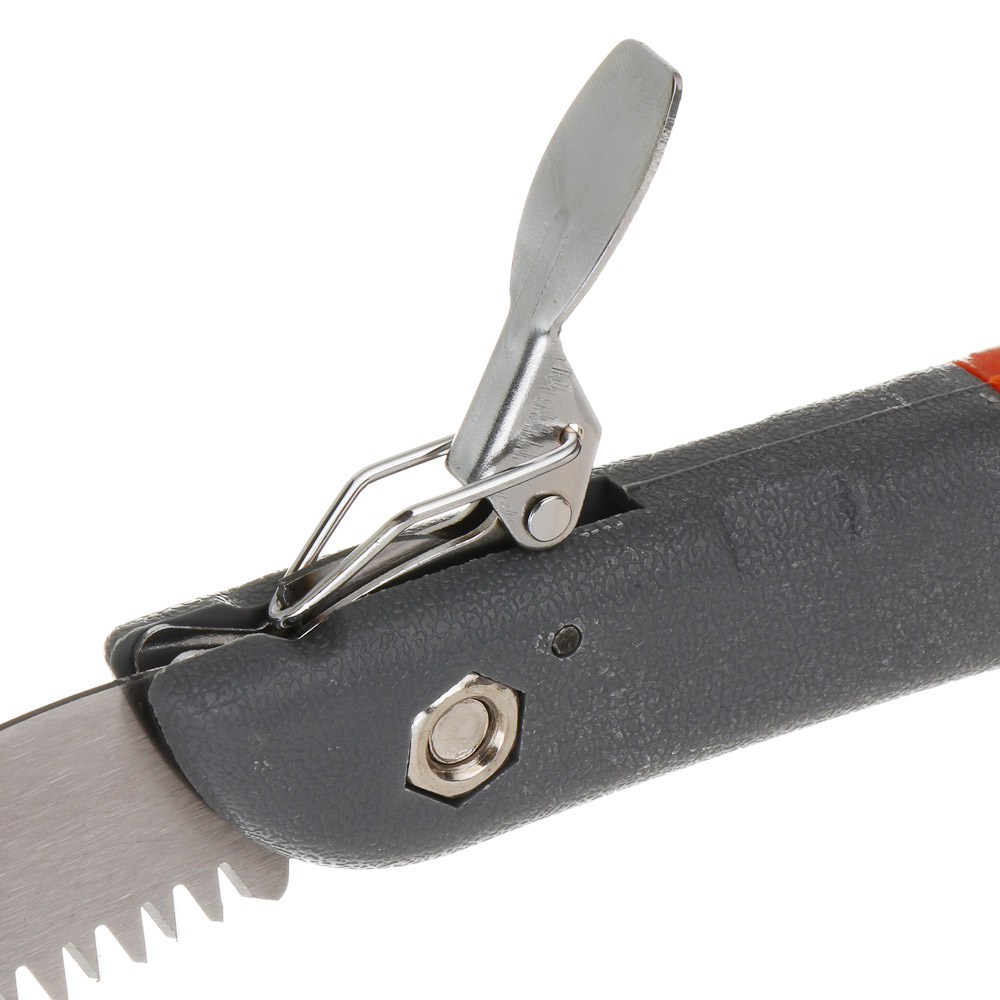 INBLOOM Пила садовая складная 18см, марганцевая сталь 65М, пластик, арт.№ 167-131