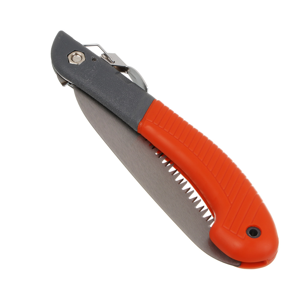 INBLOOM Пила садовая складная 18см, марганцевая сталь 65М, пластик, арт.№ 167-131