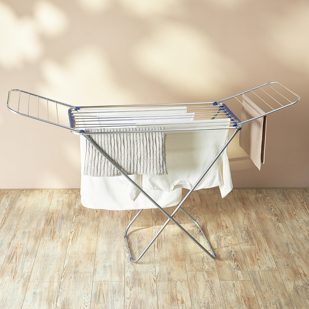 Сушилка для белья тм VETTA, напольная, алюминий, 18м, арт.№ 452-018