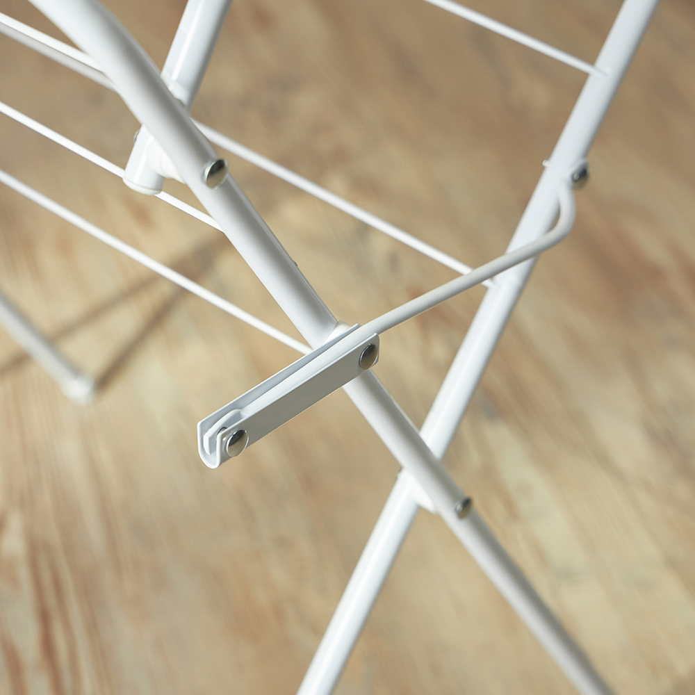 VETTA Сушилка для белья напольная, вертикальная, окрашенная сталь, 44х47х129 см, арт.№ 452-077