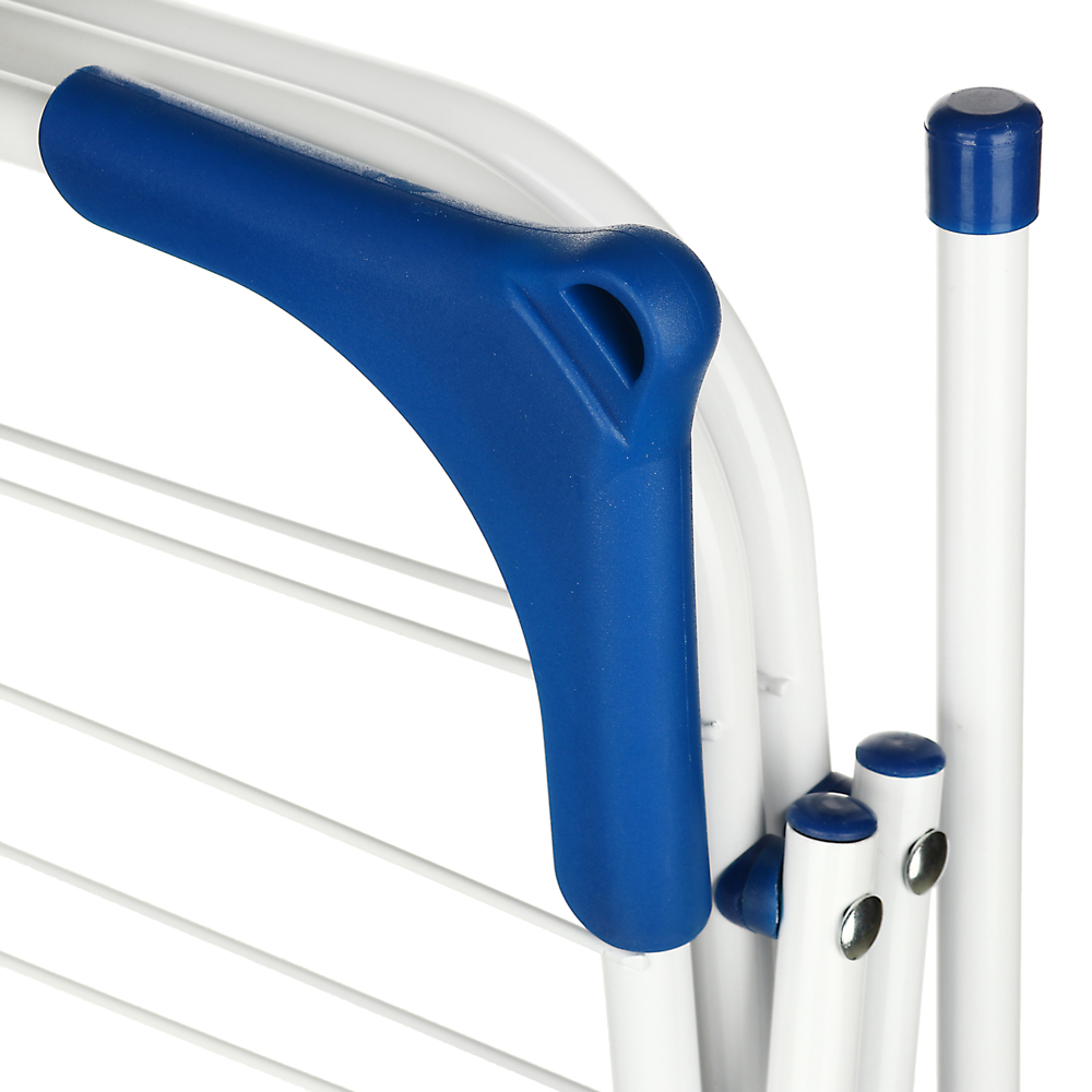 VETTA Сушилка для белья напольная, вертикальная, окрашенная сталь, 44х47х129 см, арт.№ 452-077