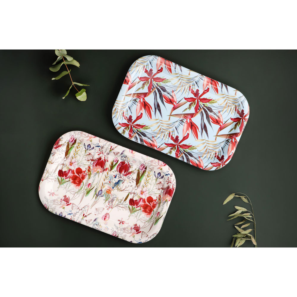 Поднос Фантазия-1, 33,5х22,5х1,7см, 2 дизайна, полипропилен, арт.№ 862-328