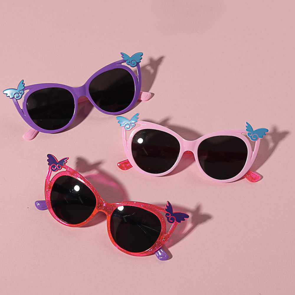 GALANTE Очки солнцезащитные детские, пластик, 124х37мм/130х41мм, 2 дизайна, арт.№ 304-427