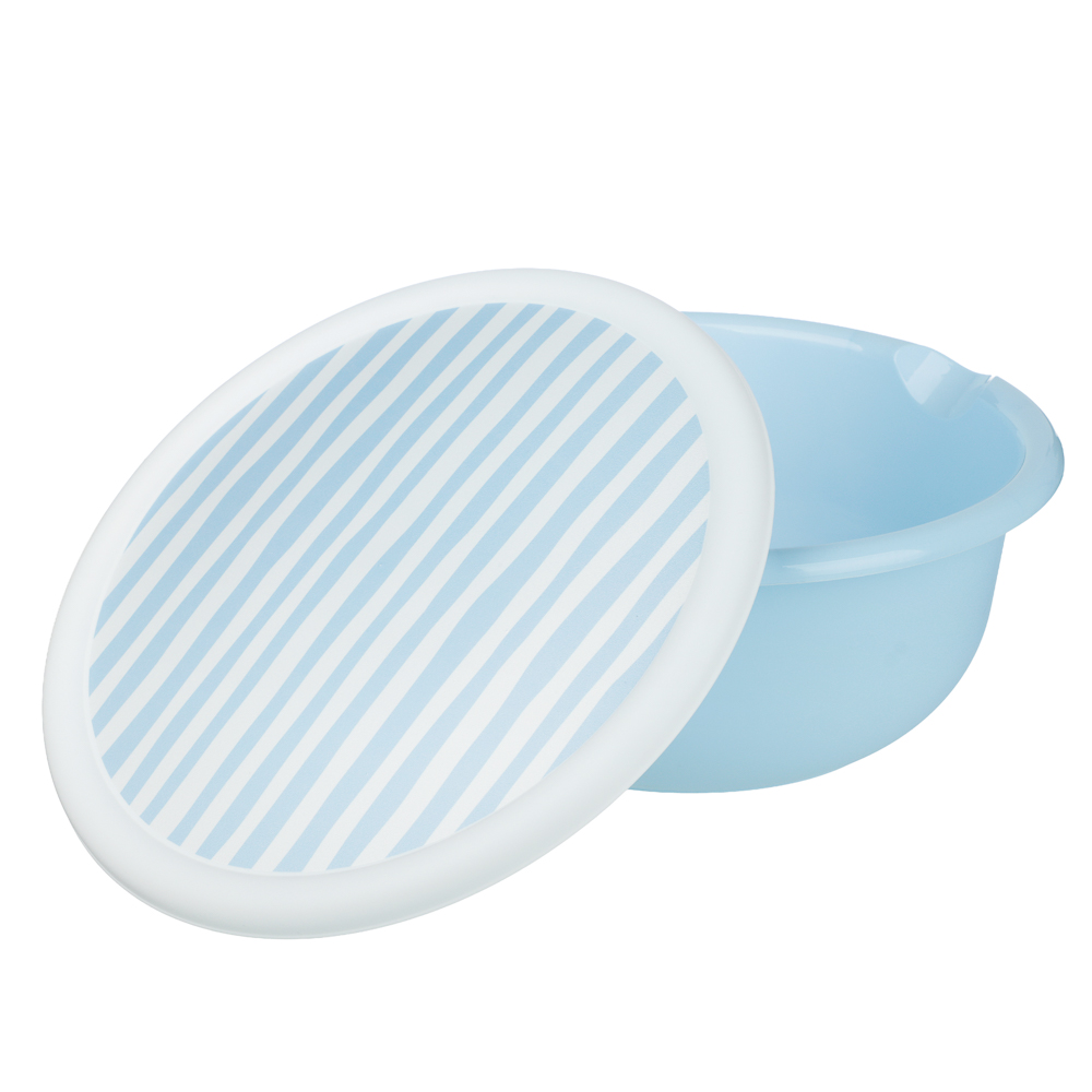 Орра Миска с крышкой 2,1л, пластик, 2 цвета, арт.№ 861-605