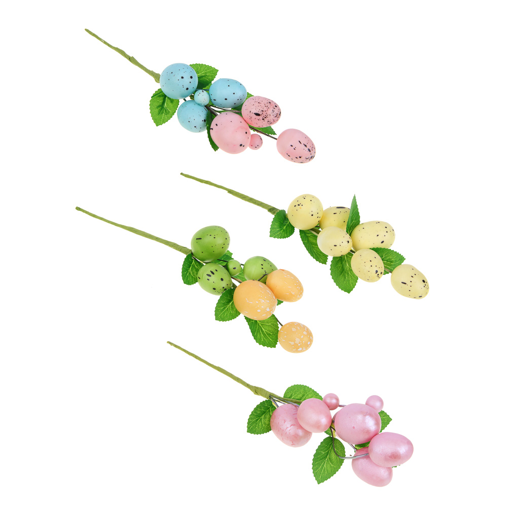 LADECOR Ветка декоративная, 24см, 4 цвета, арт.№ 535-151