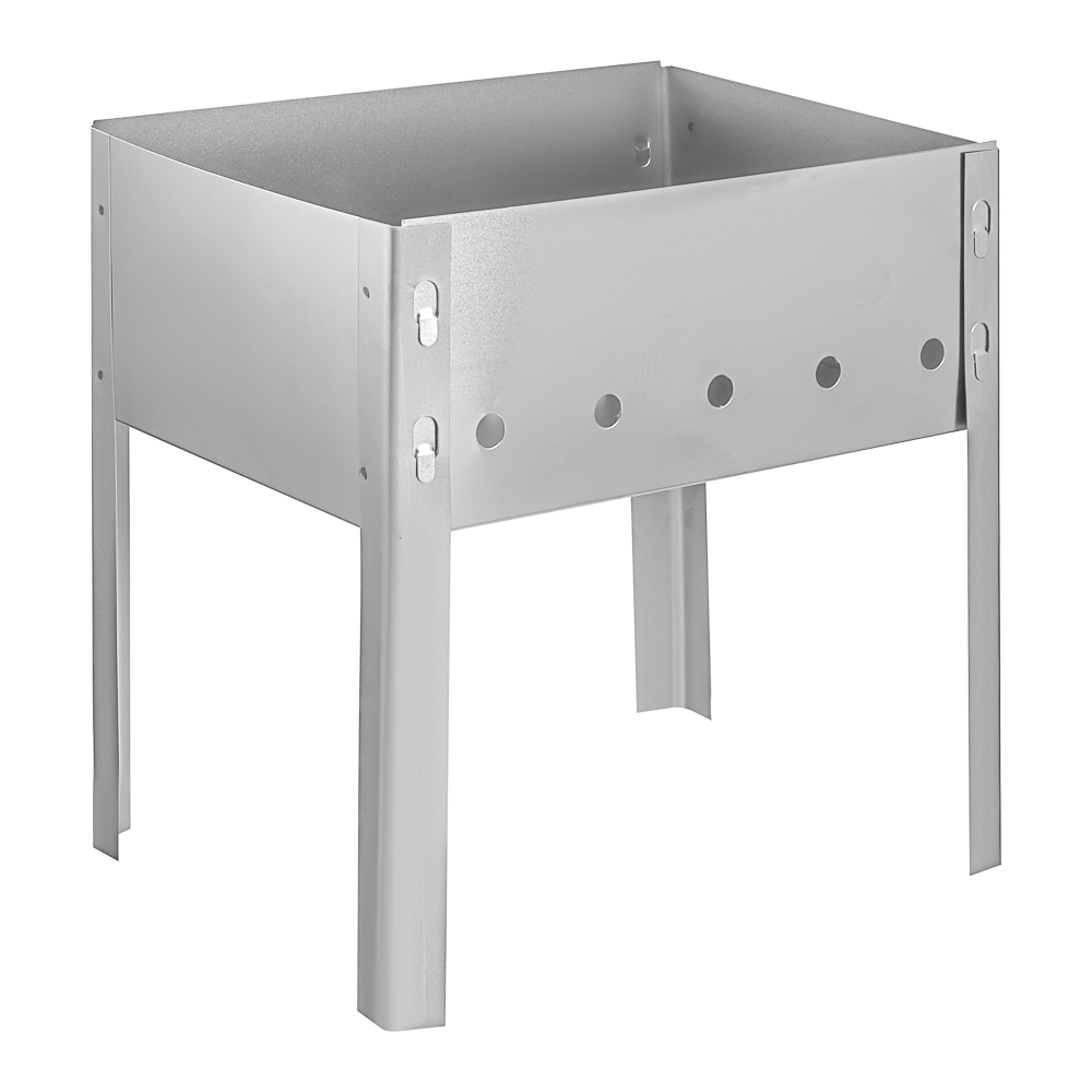 Мангал сборный "Эконом" тм GRILLBOOM, сталь 0,4мм, 35x25x35см, арт.№ 103-013