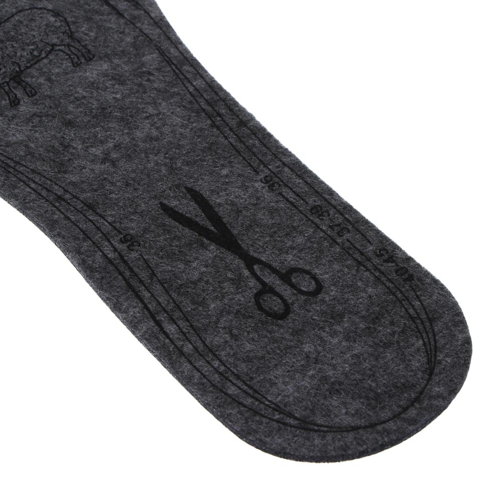 Стельки для обуви зимние тм STREETWISE, войлок, р 36-47, арт.№ 459-257