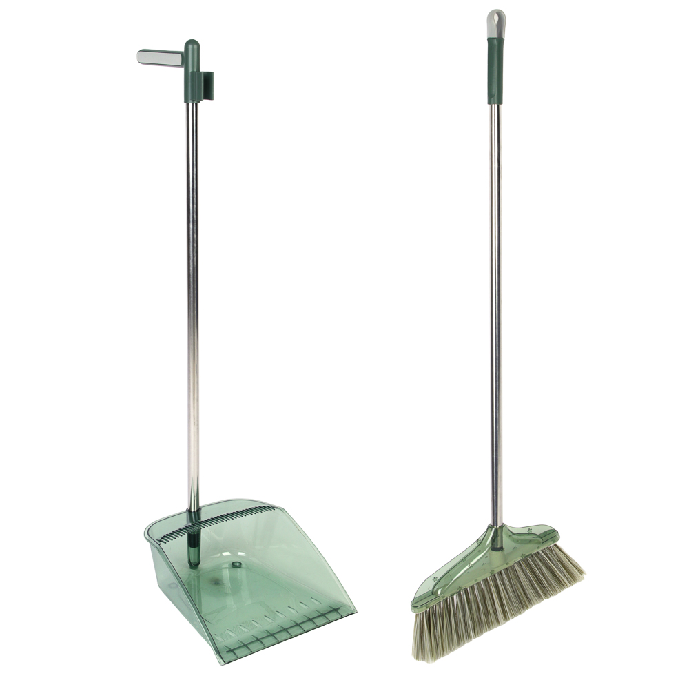 Набор для уборки с щеткой и совком тм VETTA, щётка: 91х32см, совок: 82х25см, полипропилен, арт.№ 445-008