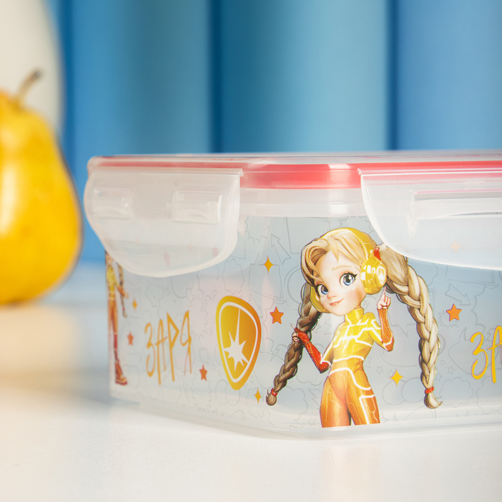 BY Русские Супергерои Контейнер герметичный для пищевых продуктов 1,1л, арт.№ 861-463