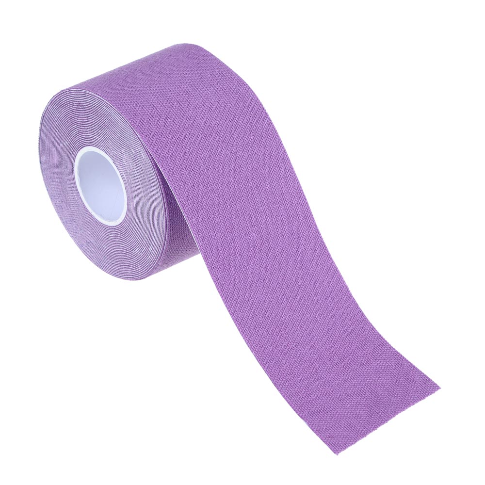 FLOMIK Тейп-лента кинезиологическая, самоклеящаяся 5м x 5см, 4 цвета, арт.№ 138-021