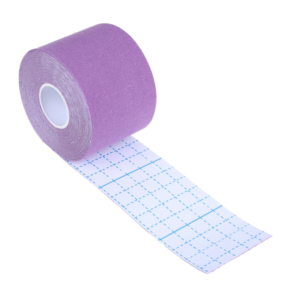 FLOMIK Тейп-лента кинезиологическая, самоклеящаяся 5м x 5см, 4 цвета, арт.№ 138-021