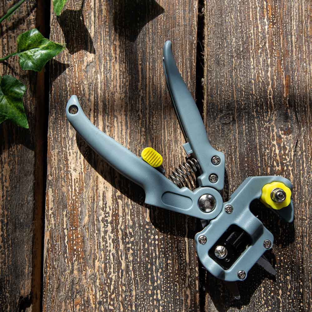 INBLOOM Секатор садовый прививочный, SK5 сталь, 3 лезвия в комплекте, арт.№ 186-040
