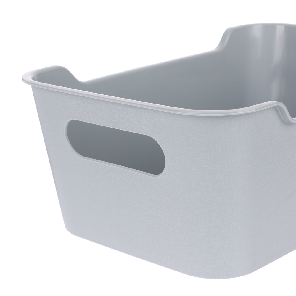 Корзинка универсальная "Mango" 4,1л. 290х180х105мм (серый), арт.№ 457-847