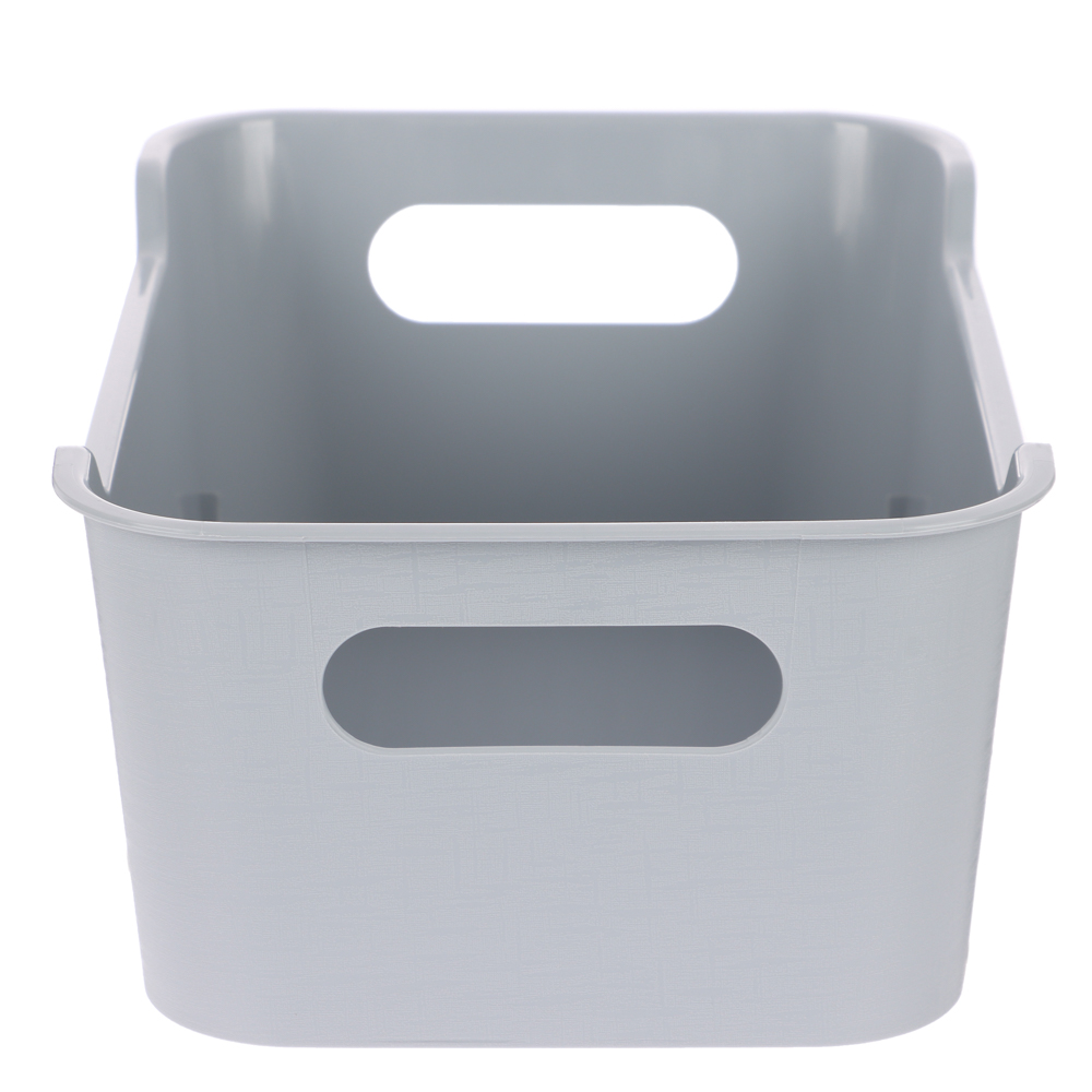 Корзинка универсальная "Mango" 4,1л. 290х180х105мм (серый), арт.№ 457-847