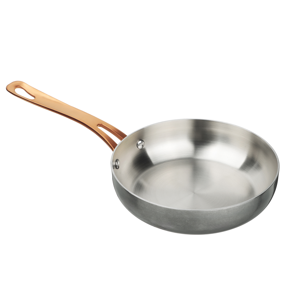 Ivlev Chef Ladoga Сковорода 20х4,5см индукция, нерж.сталь 18/10, арт.№ 822-259