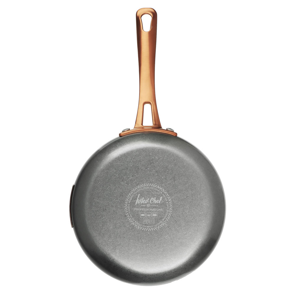 Ivlev Chef Ladoga Сковорода 20х4,5см индукция, нерж.сталь 18/10, арт.№ 822-259