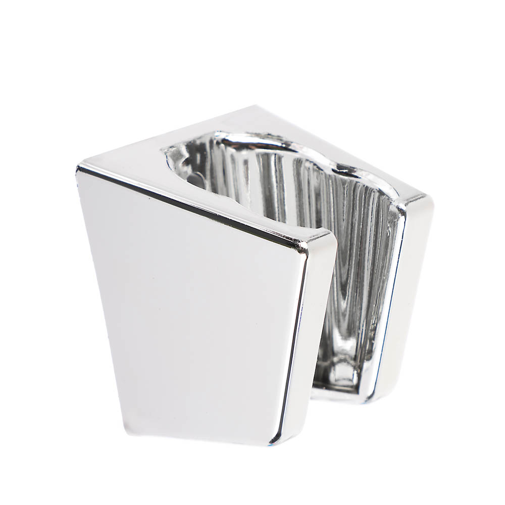 Держатель для лейки душа, настенный, двухрежимный, пластик, хром, арт.№ 571-021