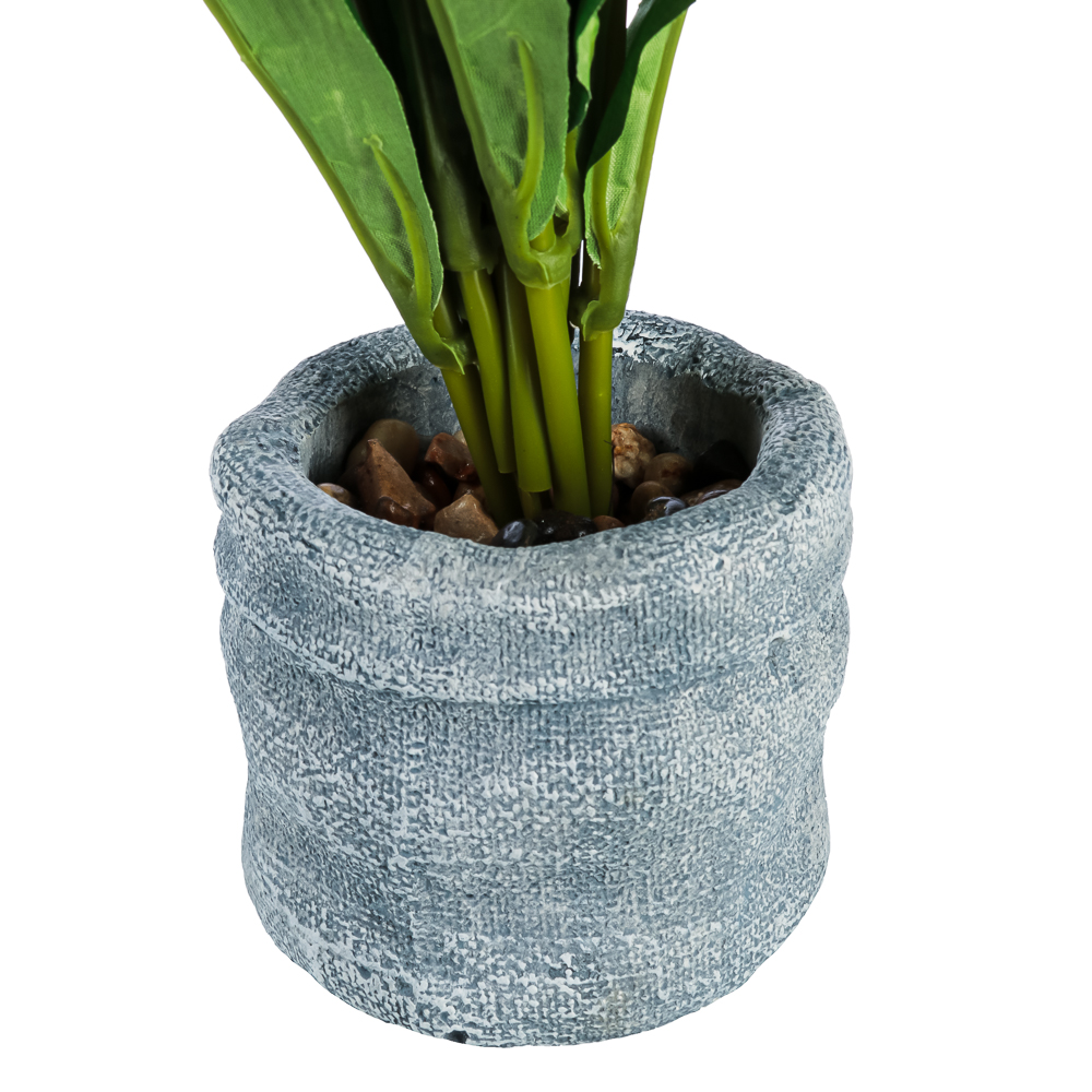 LADECOR Цветочная композиция в виде тюльпанов, 10x10x30см, пластик, полистоун, 6 цветов, арт.№ 501-518