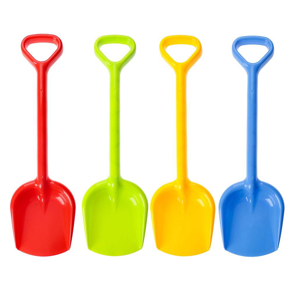Лопатка детская 41см, пластик, 4 цвета, арт.№ 430-008