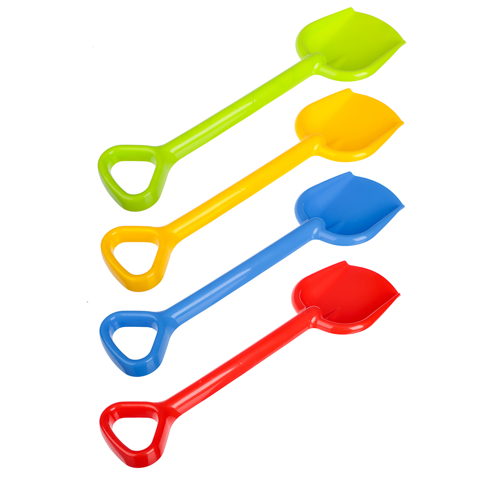 Лопатка детская 41см, пластик, 4 цвета, арт.№ 430-008