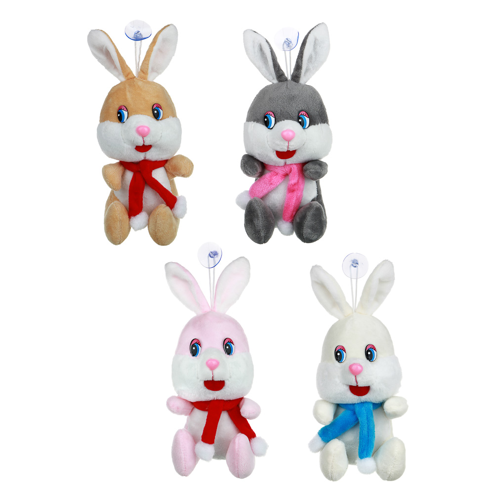 СНОУ БУМ Сувенир мягкий, Символ года, 22 см, полиэстер, 4 цвета, арт.№ 394-326