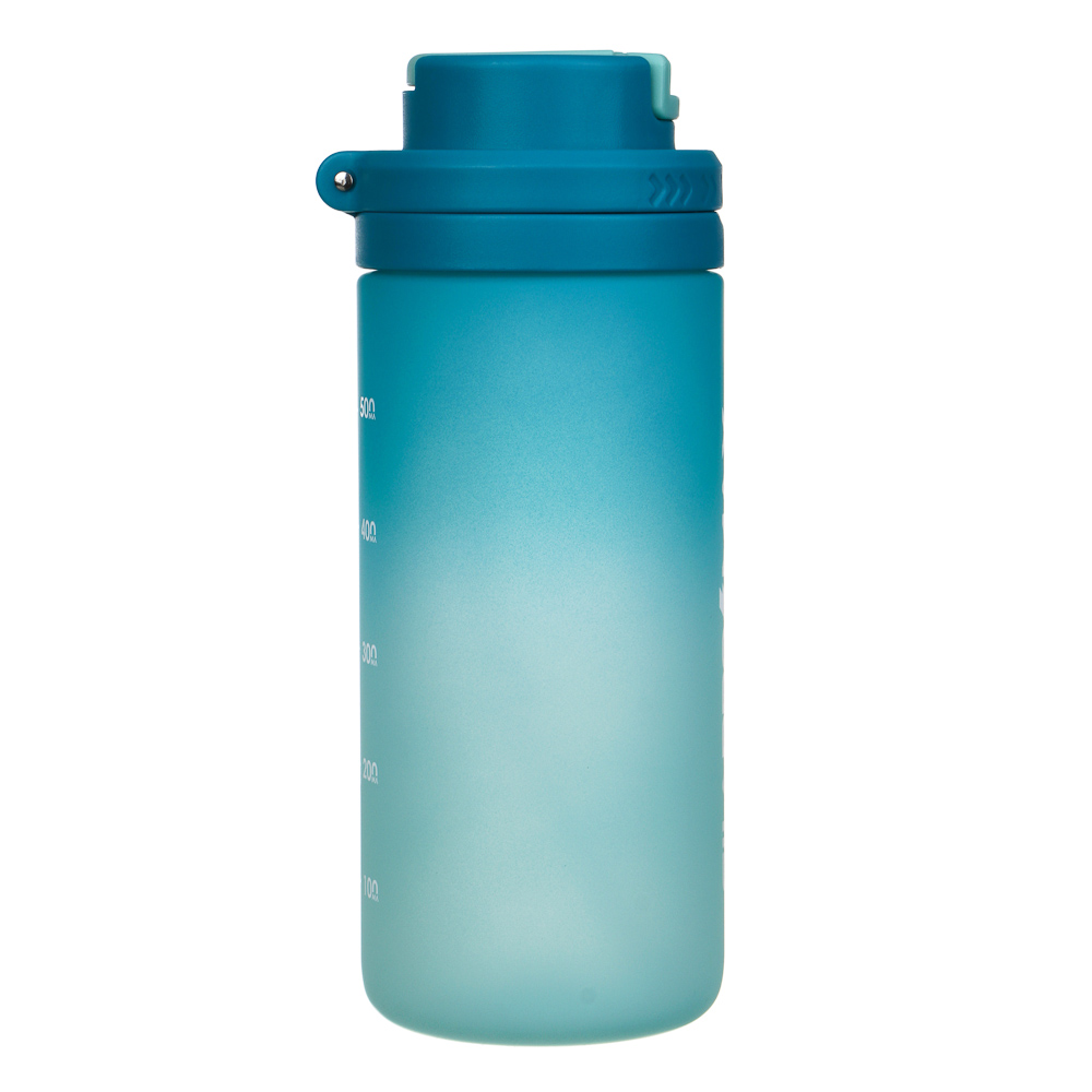 SILAPRO Max Бутылка для воды, 20х7.5см, 620мл, голубой, PC, PP, арт.№ 088-124