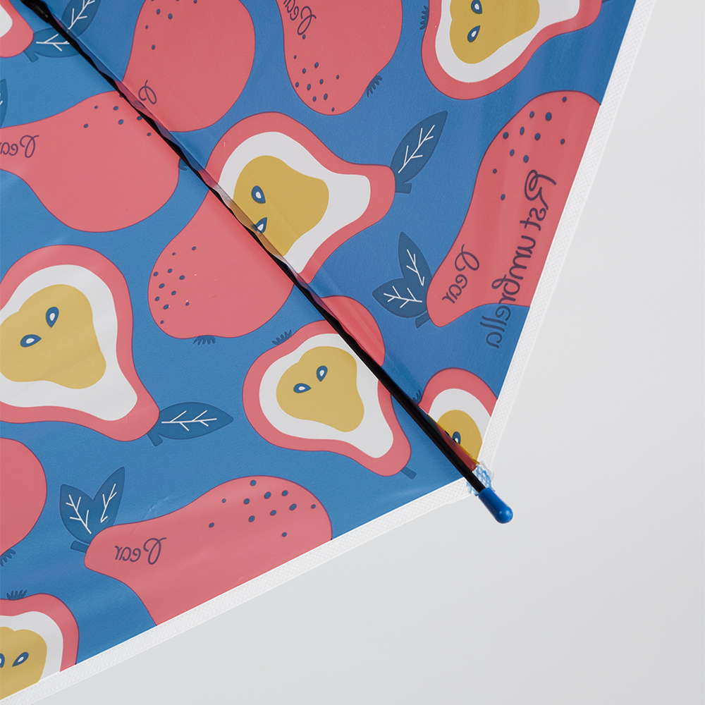 Зонт-трость, универсальный, металл, пластик, ПВХ, 60 см, 8 спиц, груша, RST910, арт.№ 302-387