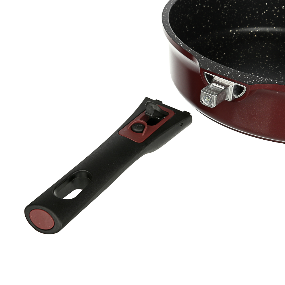 SATOSHI Аренто Наб.20пр,а/пр.покр,съем.руч.;каст.+крыш:2.4;4.2;6.5л;ковш+крыш.1,3л;сков.24,сотейн.28, арт.№ 846-592