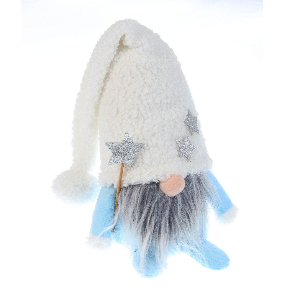 СНОУ БУМ Сувенир Гном 45 см, полиэстер, 26-586, арт.№ 140-125