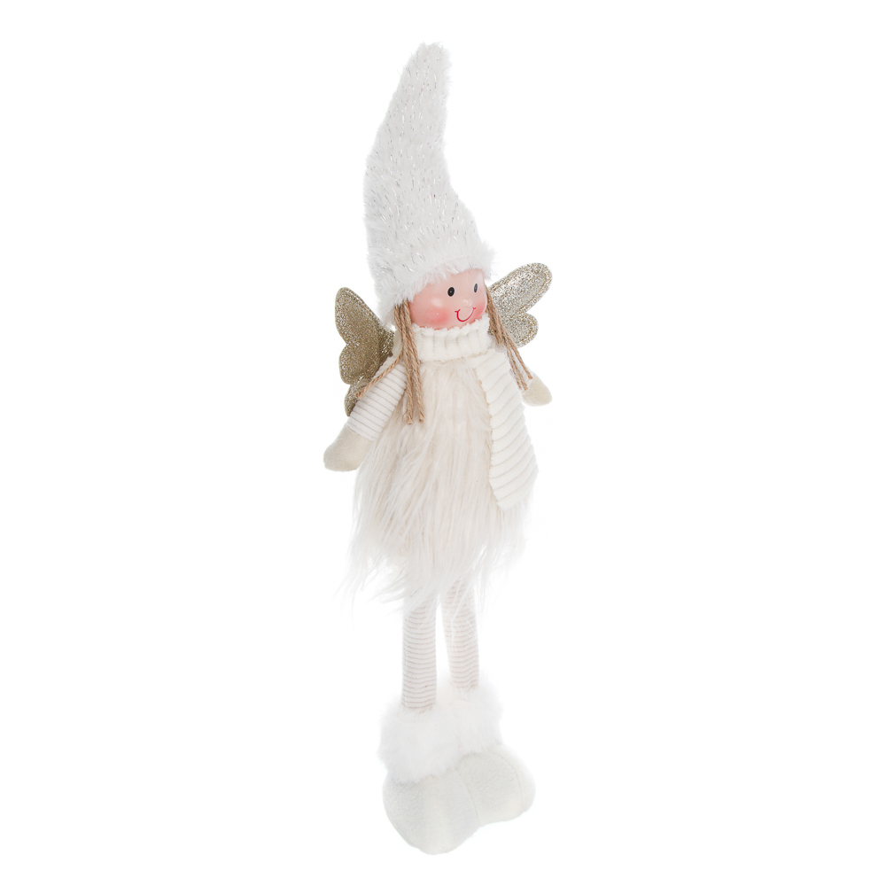 СНОУ БУМ Фигура декоративная "Ангелочек" 43 см, полиэстер, арт.№ 140-128