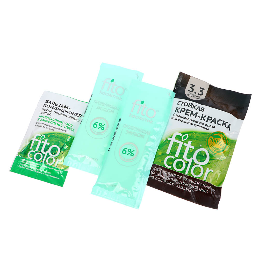 Краска для волос FITO COLOR Classic, 115 мл, тон 3.3 горький шоколад, арт.№ 081-003