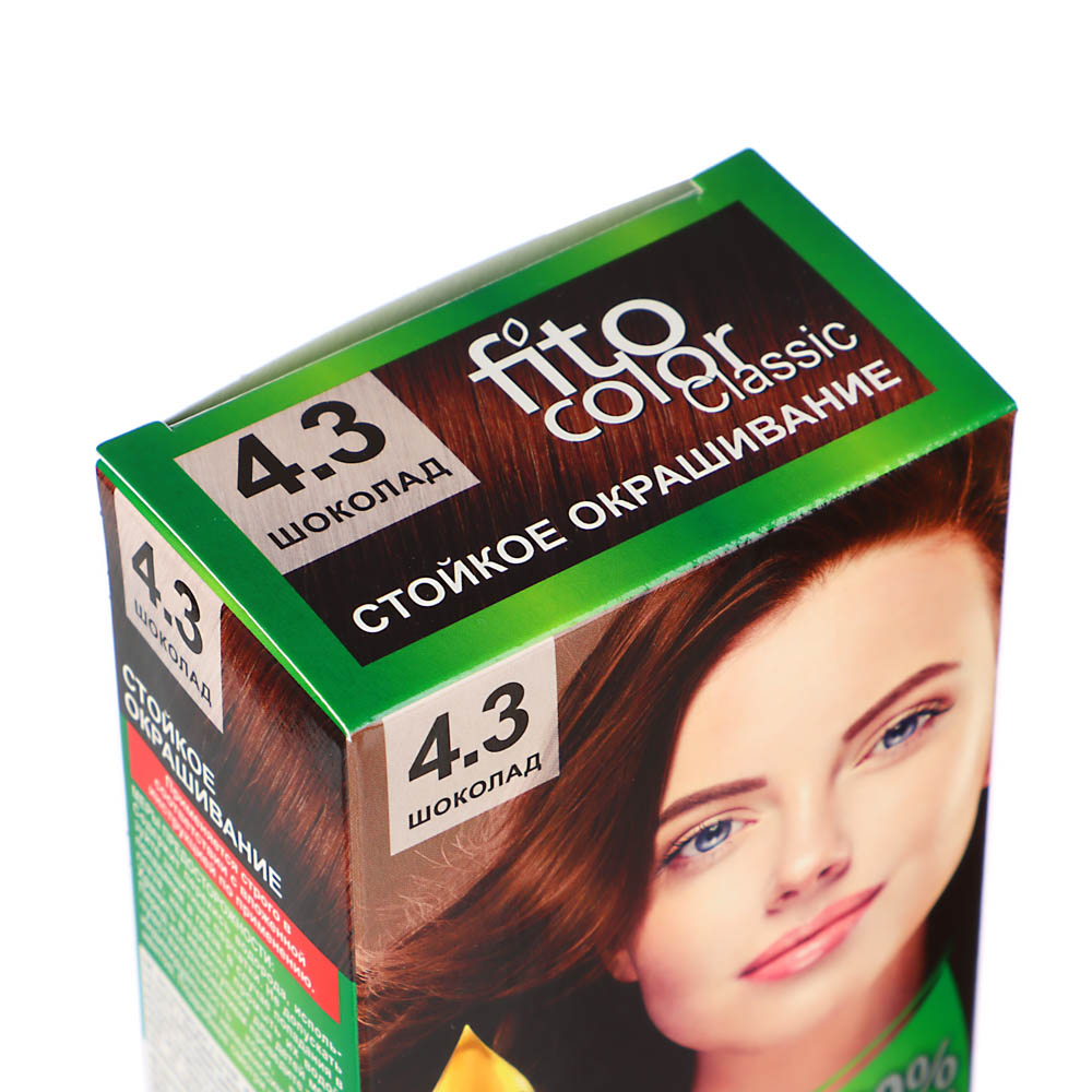 Краска для волос FITO COLOR Classic, 115 мл, тон 4.3 шоколад, арт.№ 081-005