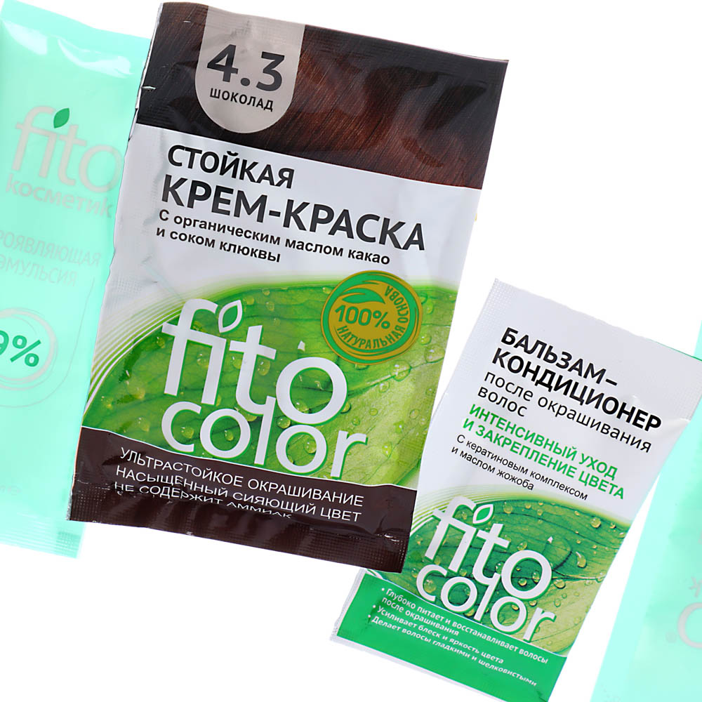 Краска для волос FITO COLOR Classic, 115 мл, тон 4.3 шоколад, арт.№ 081-005