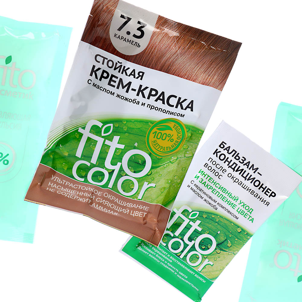 Краска для волос FITO COLOR Classic, 115 мл, тон 7.3 карамель, арт.№ 081-009