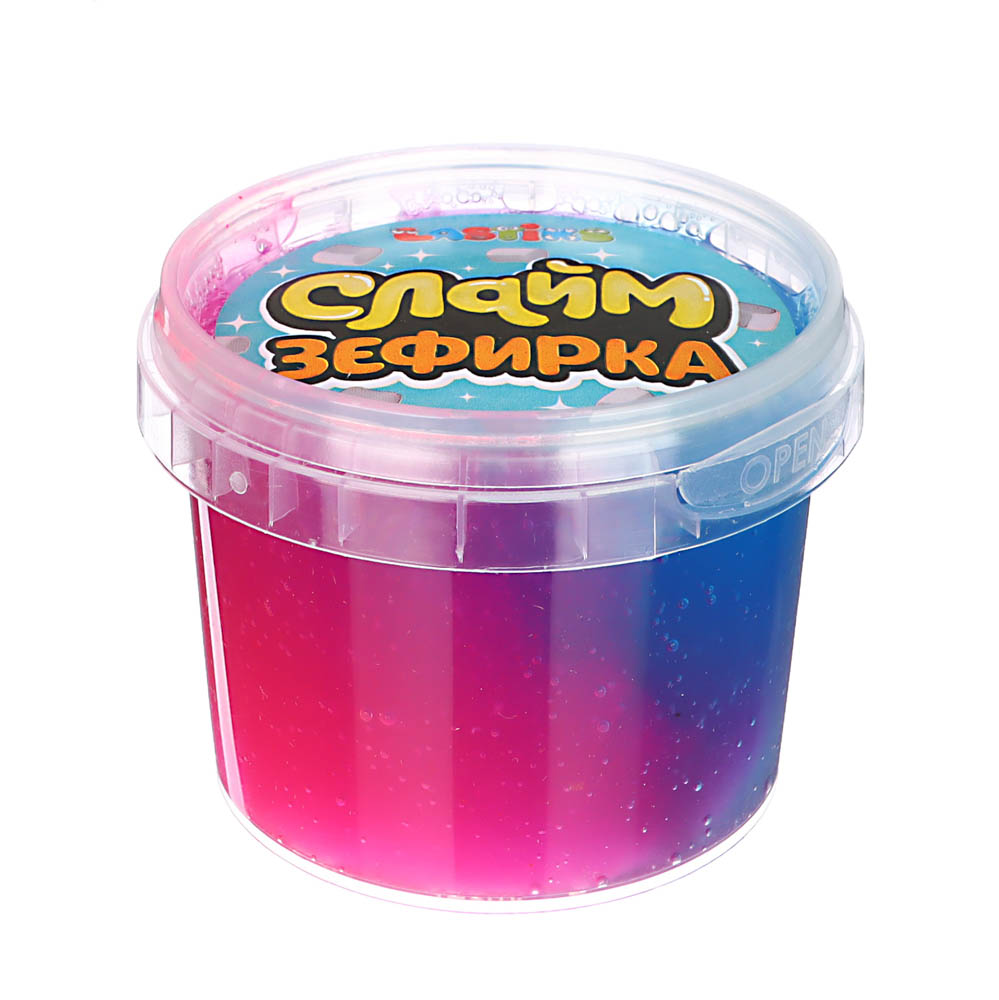 Игрушка для детей из полимерных пластичных масс "Слайм"-Флаффи, LASTIKS, 100г, арт.№ 218-064